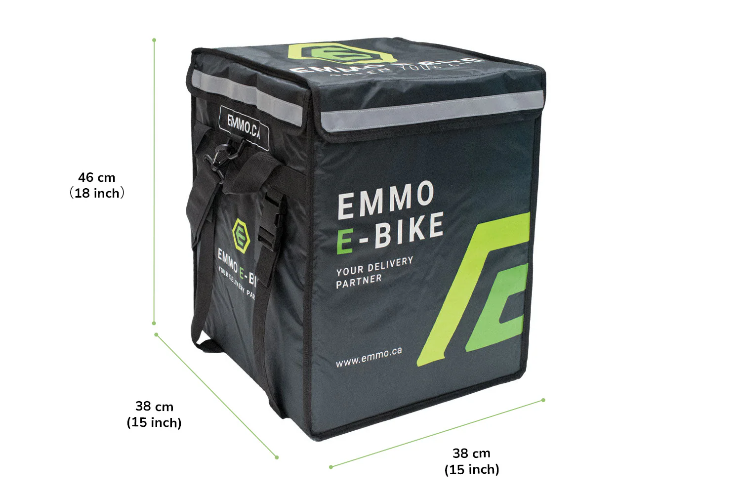 EMMO Delivery Bag + Rack combo - Image 3