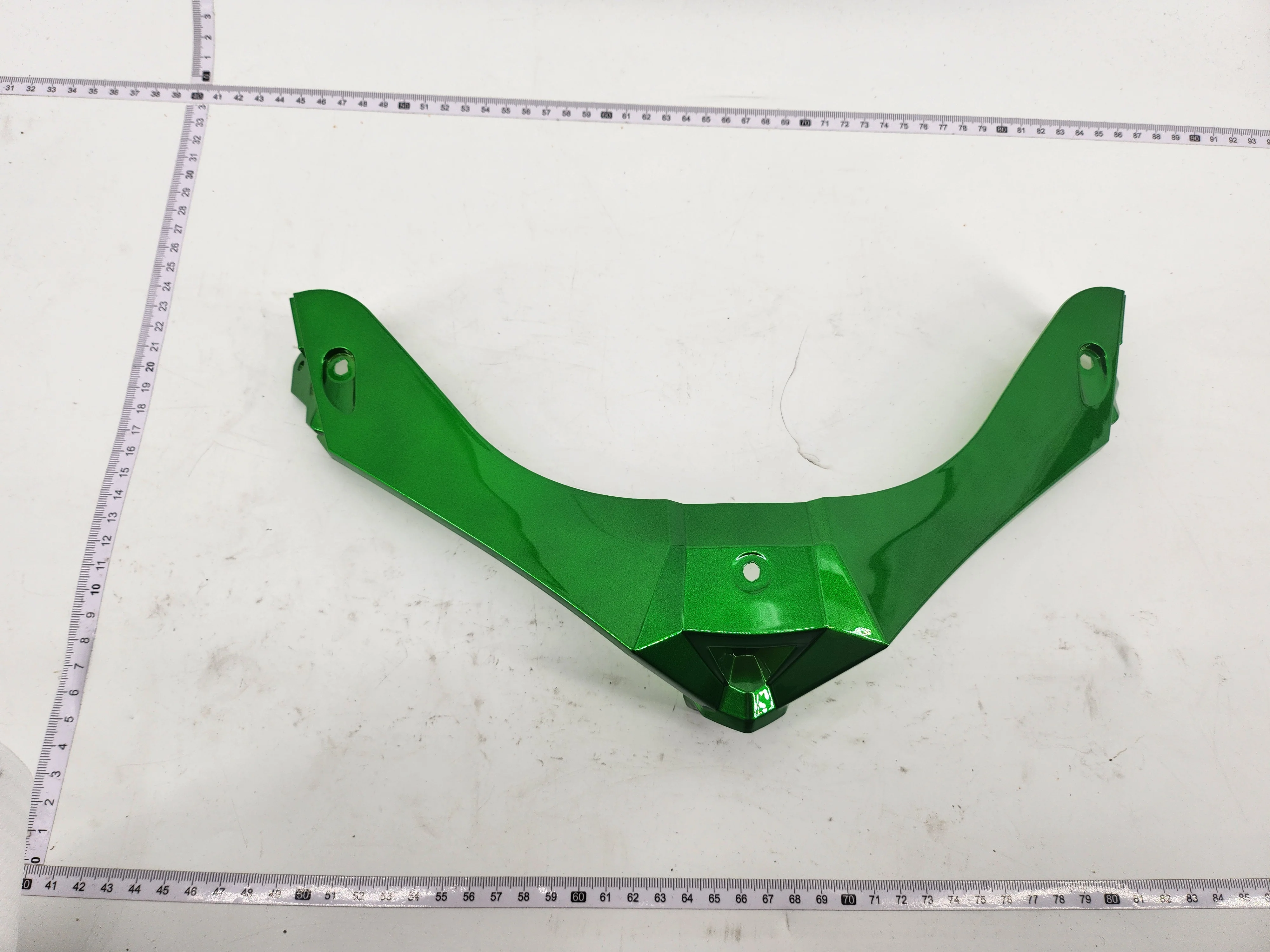 EMMO Zone II GTS, Zone II MAX Headlight mounting plate green
