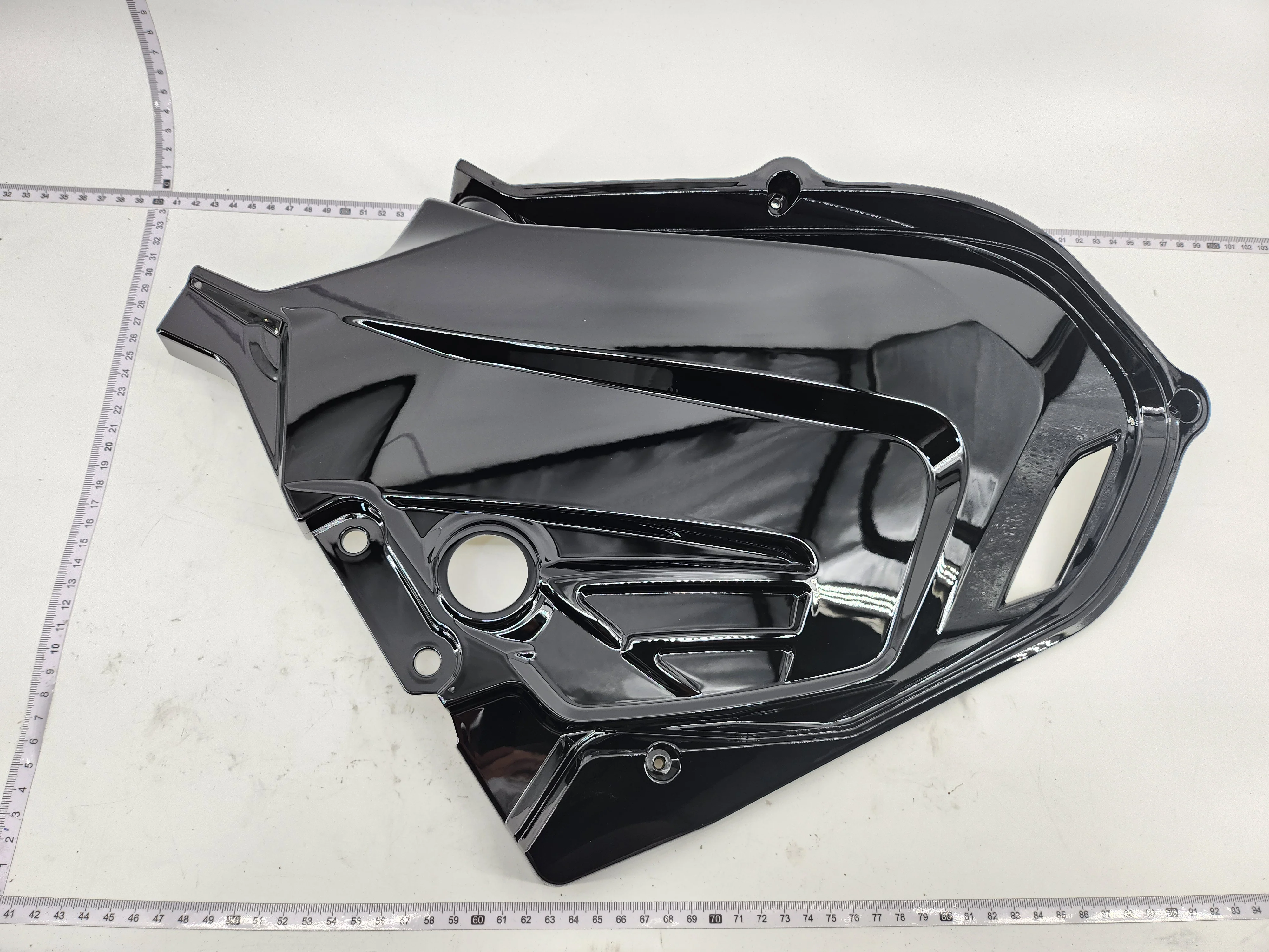 EMMO Zone II GTS, Zone II MAX Sports car right rear guard plate black