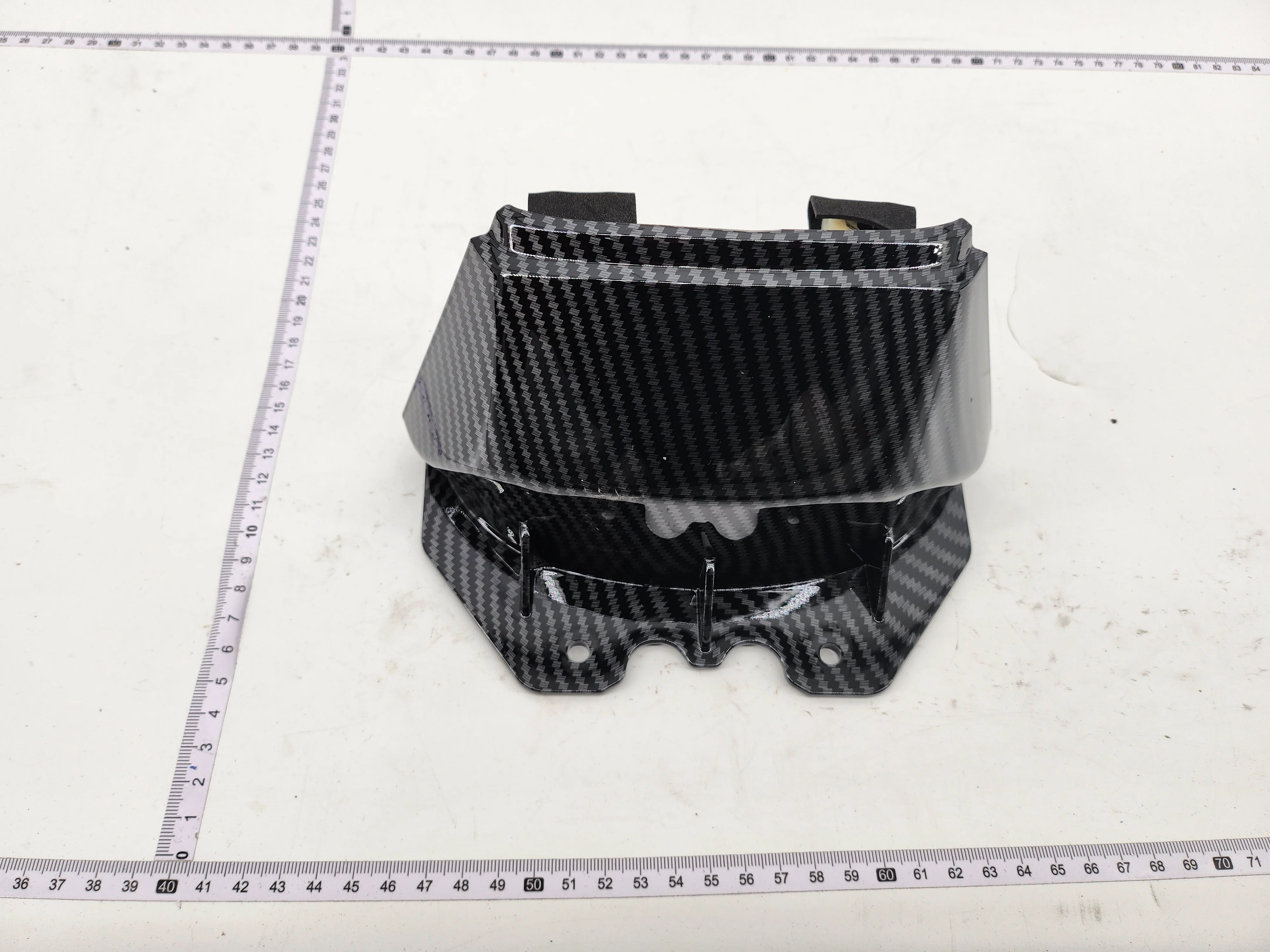 EMMO Zone II GTS, Zone II MAX Tool box rear guard carbon fiber